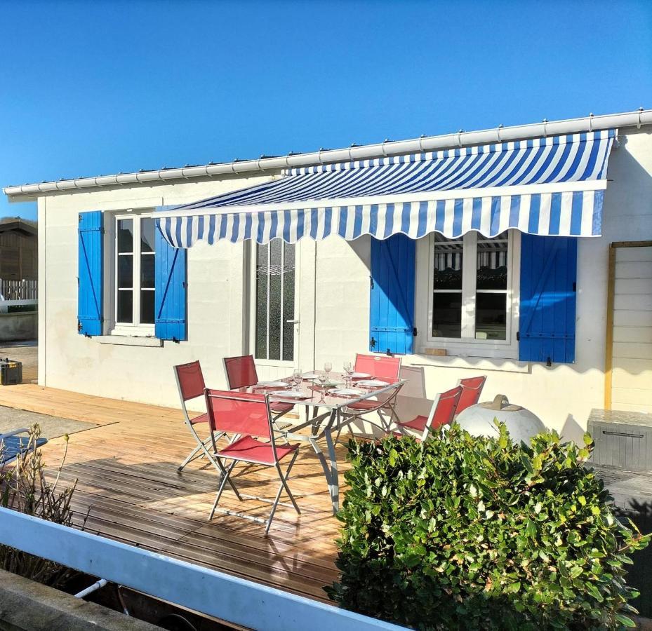Les Heures Tranquilles - Vue Mer - 50M De La Plage Saint-Come-de-Fresne Экстерьер фото