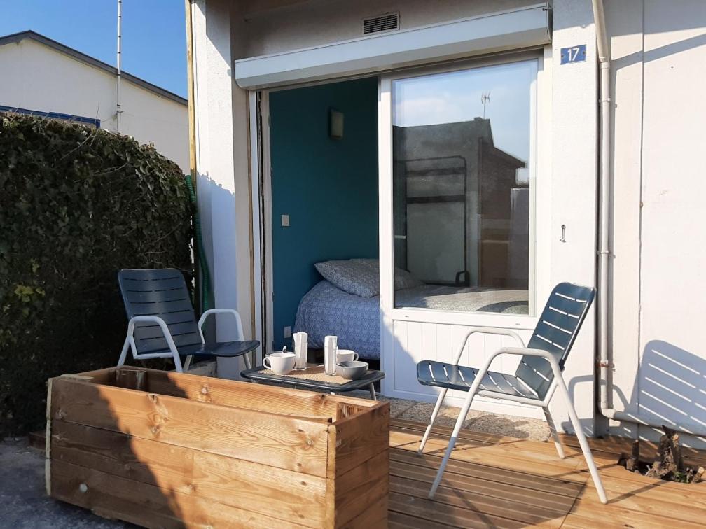 Les Heures Tranquilles - Vue Mer - 50M De La Plage Saint-Come-de-Fresne Экстерьер фото